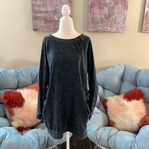 Acid Wash Shirt Dress